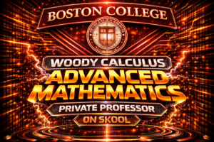 Boston College calculus tutor MATH 1103 MATH 2202 MATH 4410 Abstract Algebra Real Analysis Woody Calculus