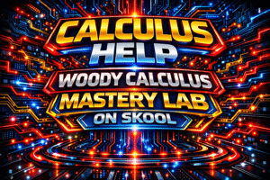 Calculus tutor Calculus 1 Calculus 2 Calculus 3 differential equations real analysis Woody Calculus
