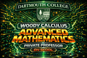 Dartmouth College Calculus II tutor, Calculus III tutor, Differential Equations help, Linear Algebra help, Abstract Algebra help, and Real Analysis help through Woody Calculus Mastery Lab