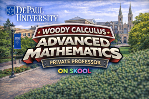 DePaul University calculus tutor helping students with MAT 151 MAT 152 MAT 304 MAT 310 MAT 335 through Woody Calculus