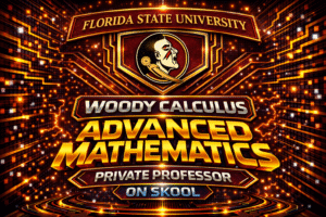 Florida State calculus tutor MAC 2311 MAC 2312 MAC 2313 MAP 2302 Woody Calculus