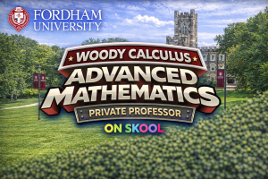 Fordham University calculus tutor helping students with MATH 1207 MATH 2008 MATH 3002 MATH 3005 MATH 3003 through Woody Calculus