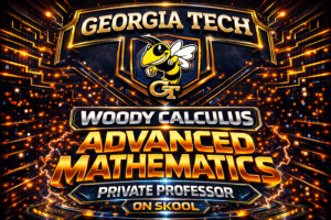 Georgia Tech calculus tutor Woody Calculus math help