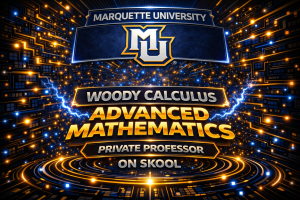 Marquette University calculus tutor MATH 1455 MATH 2450 MATH 2451 Woody Calculus