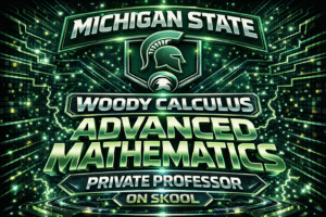 Michigan State calculus tutor helping MSU students with Calculus II, Calculus III, and Differential Equations.