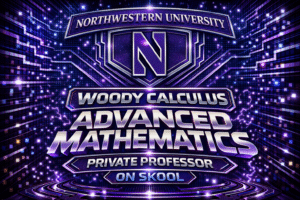 Northwestern calculus tutor MATH 220-1 MATH 220-2 MATH 230-1 MATH 360-1 Woody Calculus