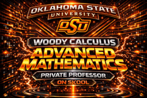 Oklahoma State University calculus tutor MATH 2153 MATH 2163 MATH 2233 Abstract Algebra Real Analysis Woody Calculus