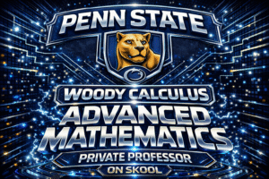 Penn State calculus tutor for MATH 140, MATH 141, MATH 230, MATH 250, MATH 220, MATH 403, and MATH 435 through Woody Calculus Mastery Lab