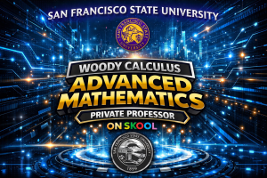 San Francisco State calculus tutor MATH 227 MATH 228 MATH 376 MATH 335 MATH 370 Woody Calculus