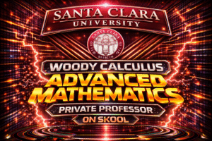 Santa Clara University Calculus II tutor, Calculus III tutor, Differential Equations help, Linear Algebra help, Abstract Algebra help, and Real Analysis help through Woody Calculus Mastery Lab