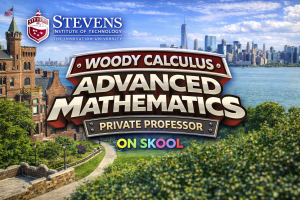 Stevens Institute of Technology calculus tutor helping students with MA 122 MA 226 MA 221 MA 336 MA 441 through Woody Calculus