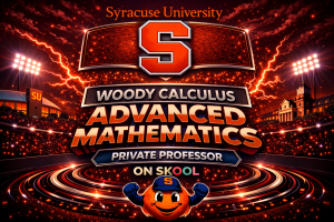 Syracuse University calculus tutor MAT 296 MAT 397 MAT 414 MAT 331 MAT 412 Woody Calculus