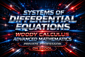 systems of differential equations help Woody Calculus linear systems tutor