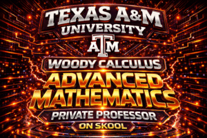 Texas A&M calculus tutor MATH 152 MATH 251 MATH 308 Woody Calculus math help