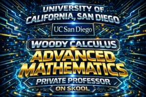UC San Diego calculus tutor MATH 20B MATH 20C MATH 20D Woody Calculus math help