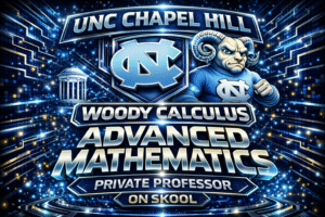 UNC Chapel Hill calculus tutor MATH 231 MATH 232 MATH 233 MATH 383 Woody Calculus