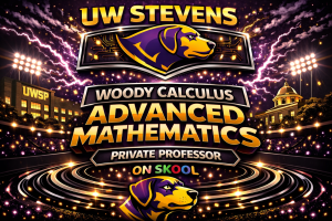 UW Stevens Point calculus tutor MATH 226 MATH 227 MATH 320 MATH 230 Woody Calculus