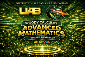 University of Alabama at Birmingham calculus tutor MA 126 MA 227 MA 252 MA 434 MA 441 Woody Calculus