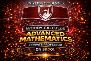 University of Denver calculus tutor MATH 1952 MATH 1953 MATH 2070 Woody Calculus