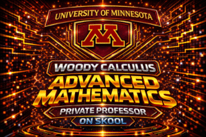 University of Minnesota calculus tutor MATH 1271 MATH 1272 MATH 2263 MATH 2373 Woody Calculus