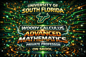 University of South Florida calculus tutor MAC 2311 MAC 2312 MAC 2313 MAP 2302 Woody Calculus