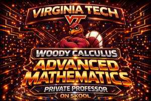 Virginia Tech calculus tutor helping VT engineering students with Calculus II, Calculus III, and Differential Equations.