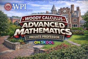 Worcester Polytechnic Institute calculus tutor helping students with MA 1022 MA 1023 MA 2051 MA 3823 MA 3831 through Woody Calculus