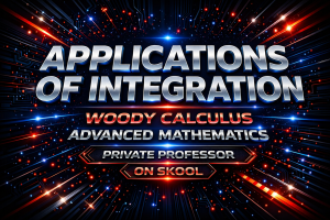 applications of integration help Woody Calculus Calculus 2 tutor