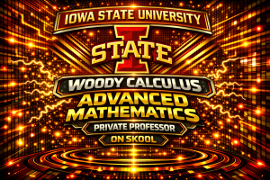 Iowa State University calculus tutor helping students with MATH 1660 MATH 2650 MATH 2660 MATH 3010 MATH 4140 through Woody Calculus
