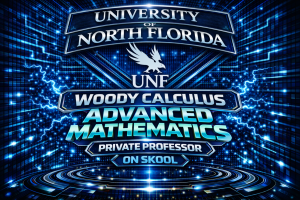 University of North Florida calculus tutor helping students with MAC 2312 MAC 2313 MAP 2302 MAS 4301 MAA 4211 through Woody Calculus