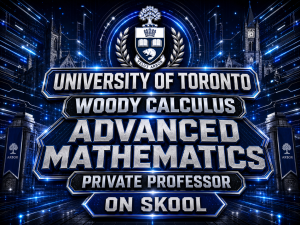 University of Toronto calculus tutor helping students with MAT136H1 MAT235Y1 MAT244H1 MAT301H1 MAT337H1 through Woody Calculus